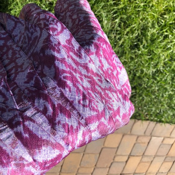 NWT Adrianna Papell metallic purple dress - Picture 8 of 10